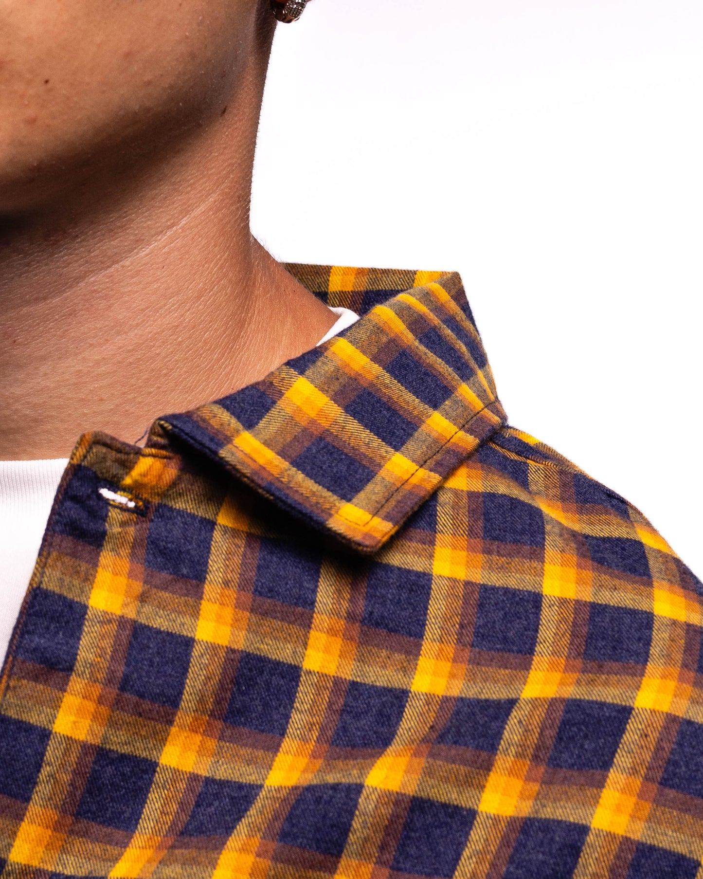 Camicia Oversize "I Love It" - Mustard