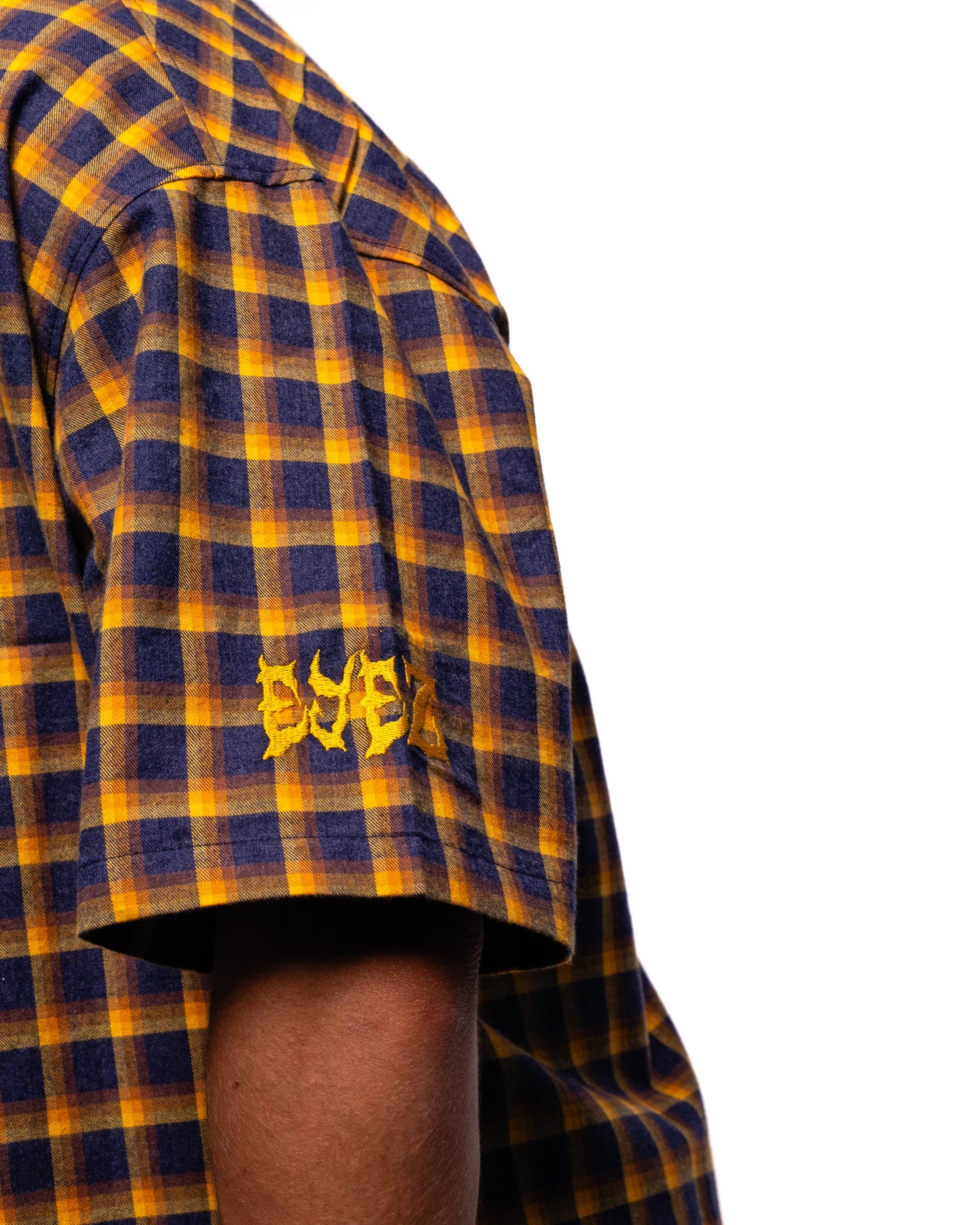 Camicia Oversize "I Love It" - Mustard